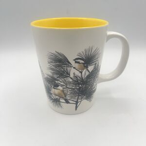Mug The Cornell Lab of Ornithology Black Capped Chickadee by Megan Bishop 12 oz